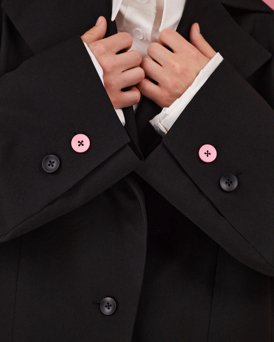 Пиджак макси TABOO, цвет: Черный, Blzr01 купить онлайн