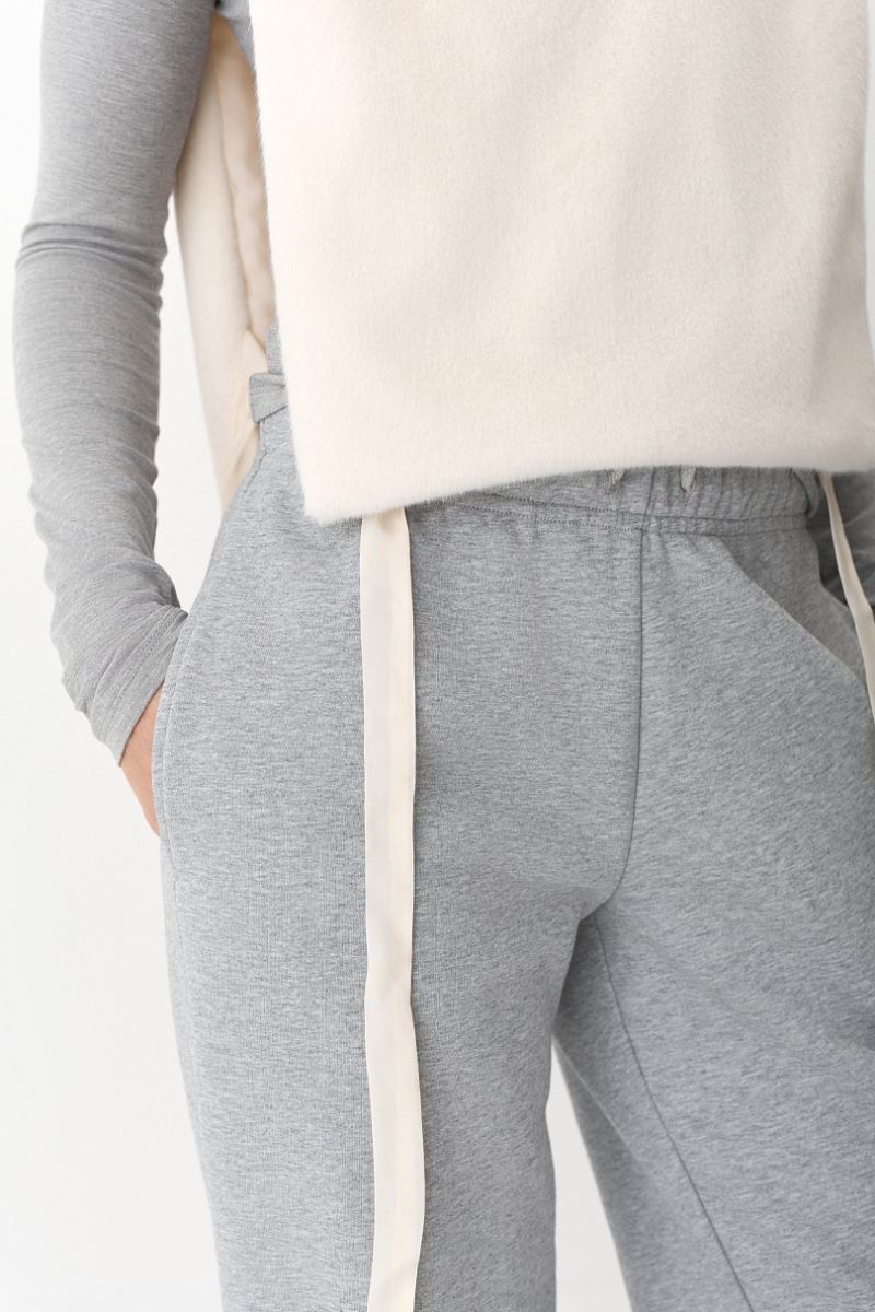 Манишка из искусственного меха Ricoco, цвет: молочный 4097/2 купить онлайн