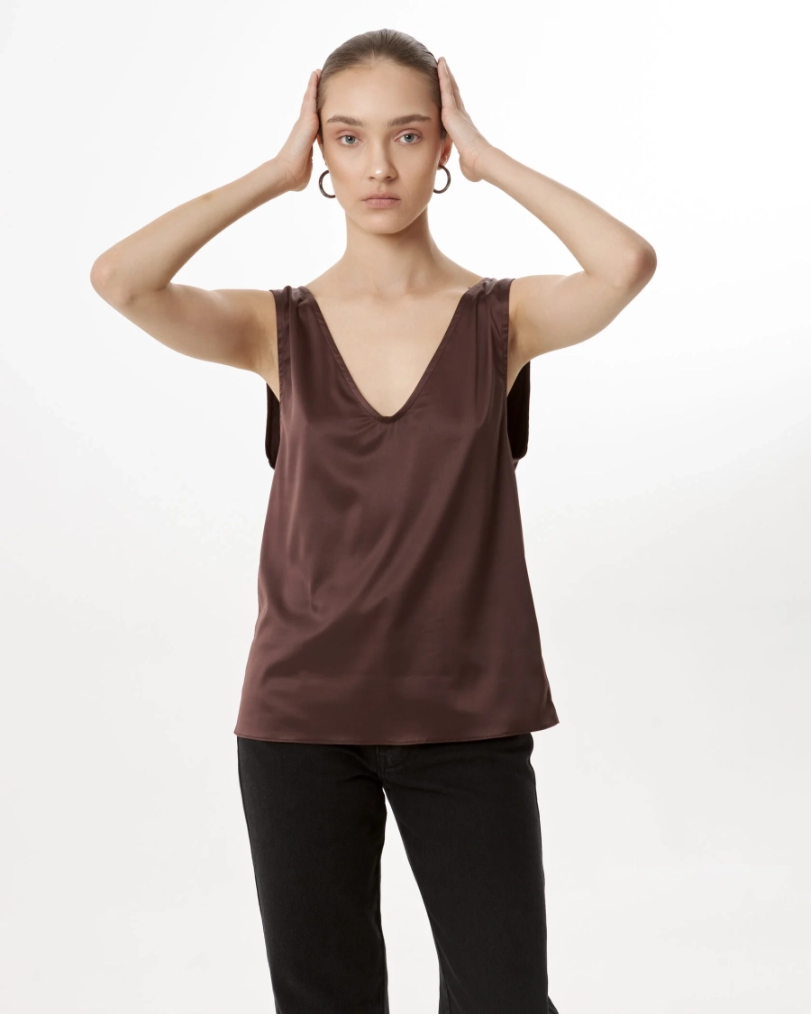 Топ FLUID M31DESIGN, цвет: chocolate РТ-00000440 |новая коллекция купить онлайн