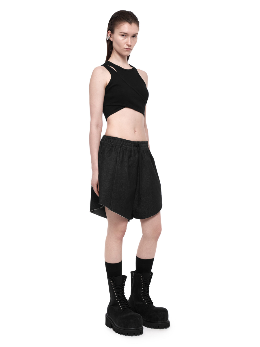 Шорты CRUSH CAPPAREL.21est, цвет: черный меланж,  купить онлайн