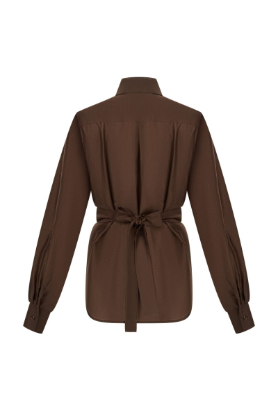 Блуза «Marble» CHUBA, цвет: коричневый,  купить онлайн