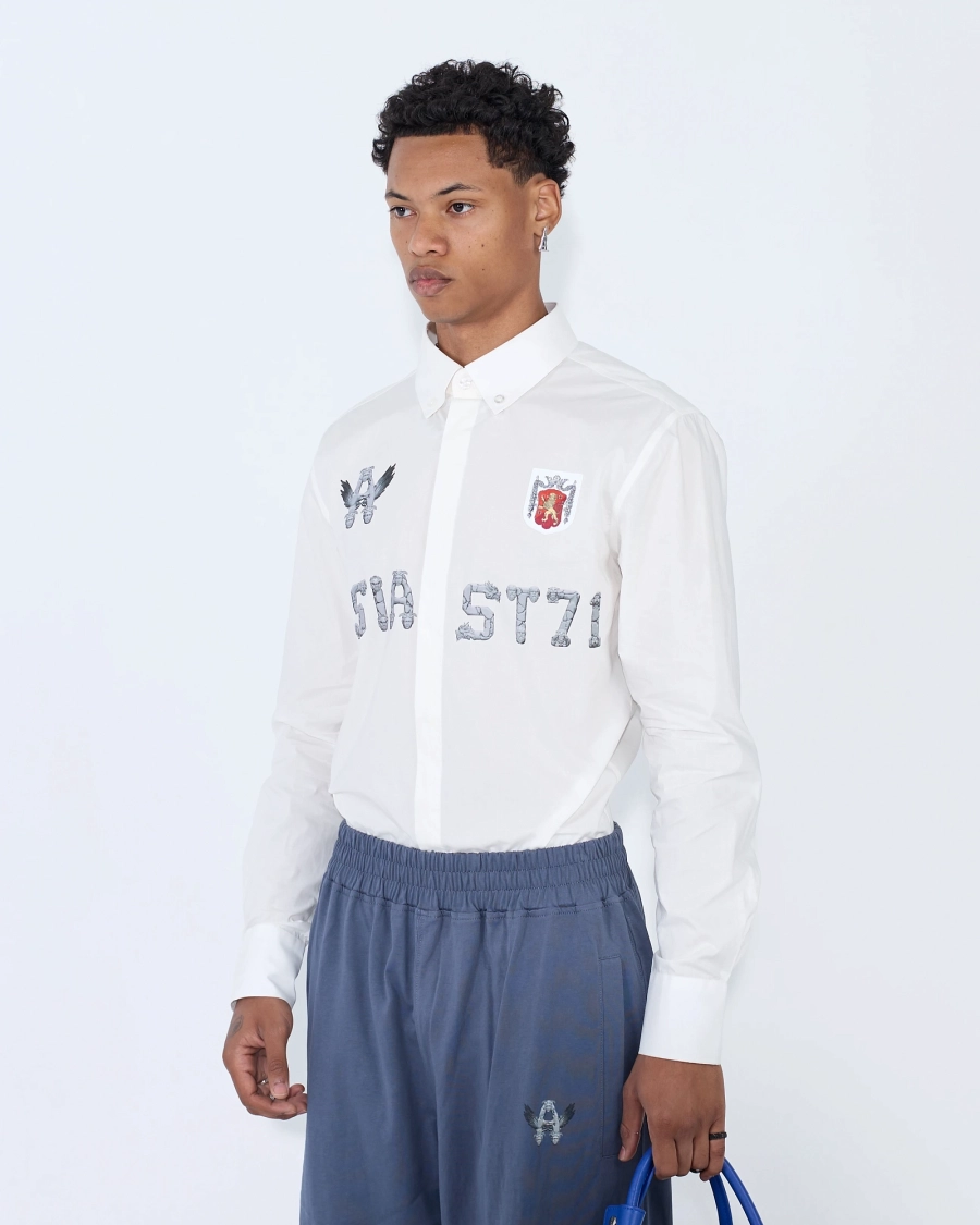 Сорочка CL71 BLAZON LION WHITE ASIA ST 71, цвет: белый, Ast71.CL-shirt-lion-wh купить онлайн