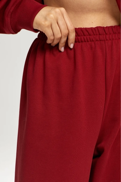 Брюки-трубы Wine Erist store, цвет: Бордовый, НФ-00003075 купить онлайн