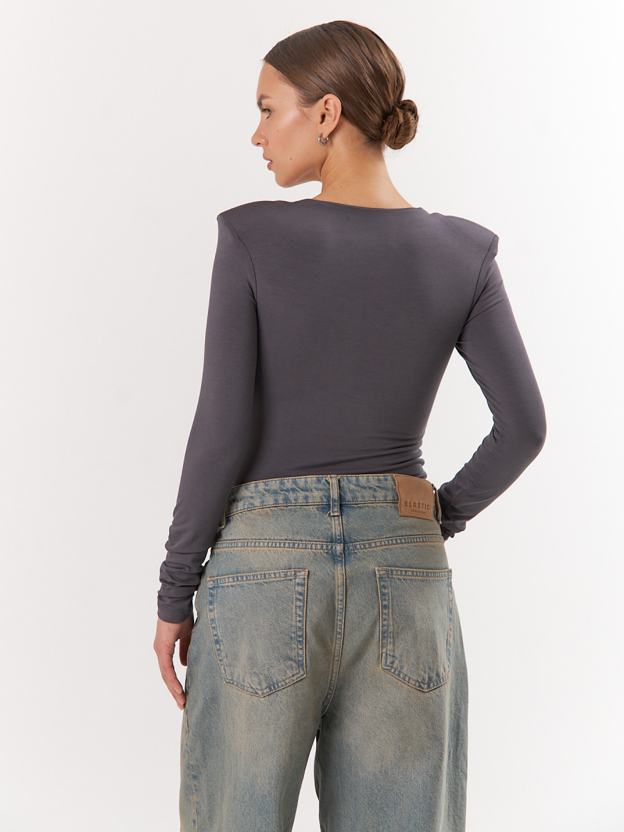Боди figure ELASTIC, цвет: графит,  купить онлайн