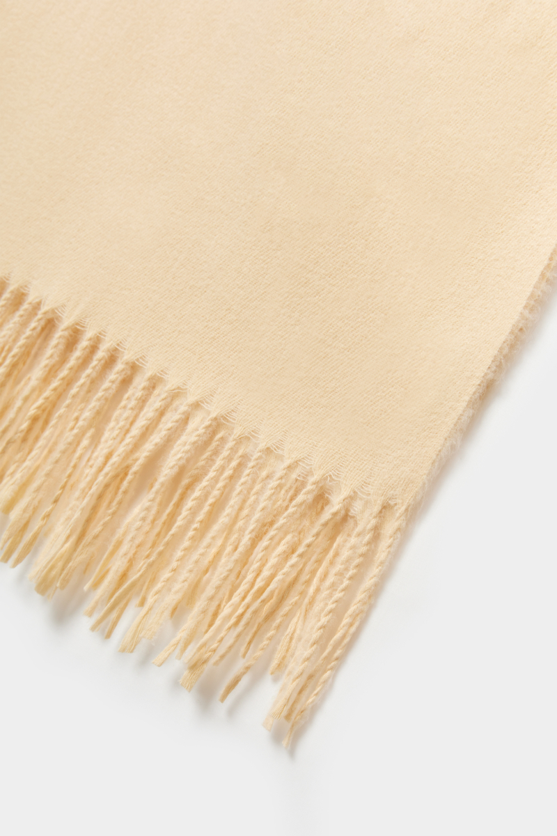 Палантин с бахромой REFERT, цвет: Серо-бежевый 17-2573/6-2511 купить онлайн