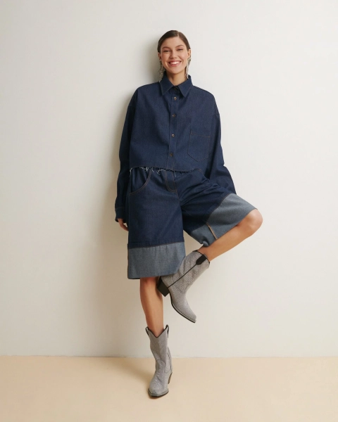 Рубашка DENIM BLUE