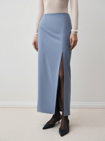 Юбка YUVI ANNA PEKUN, цвет: голубой, 61.2580.604 купить онлайн