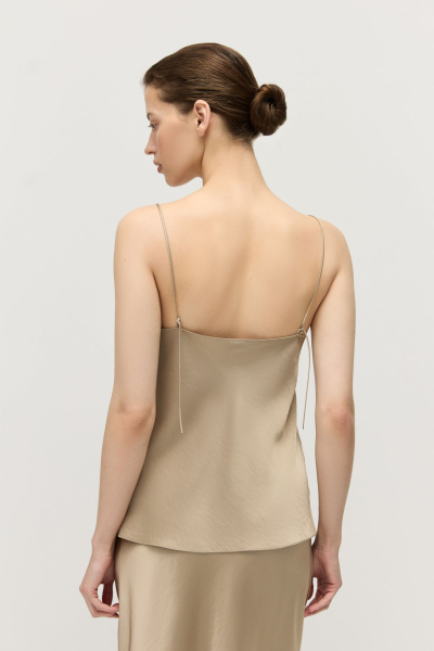 Топ на тонких бретелях AROUND, цвет: оливковый, 269_62VPE01 купить онлайн