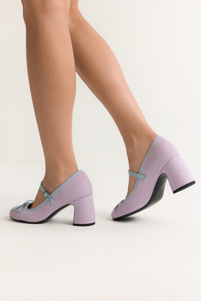 Фактурные туфли Lera Nena, цвет: розовый с принтом LNU.101.18703.301 купить онлайн