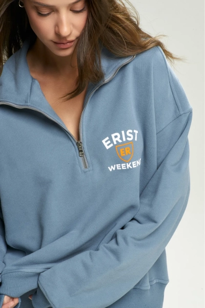 Анорак резной Winter Sky Erist store, цвет: голубой, НФ-00002563 купить онлайн