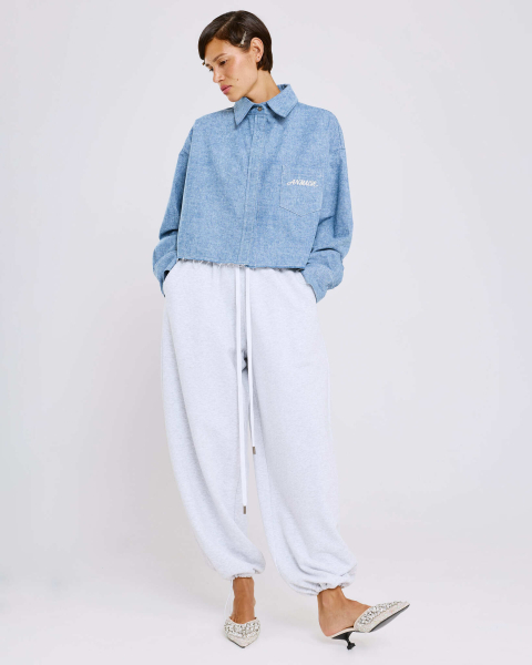 Рубашка из денима Anmuse, цвет: синий, BL26SP308-LBL купить онлайн