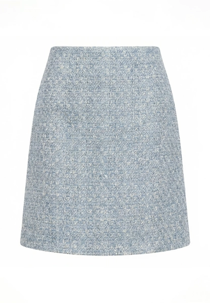 Юбка из твида REFERT, цвет: голубой, 07-4216/1-2511 купить онлайн