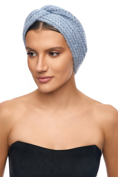 Повязка на голову c узлом SODAMODA, цвет: голубой 11539 купить онлайн