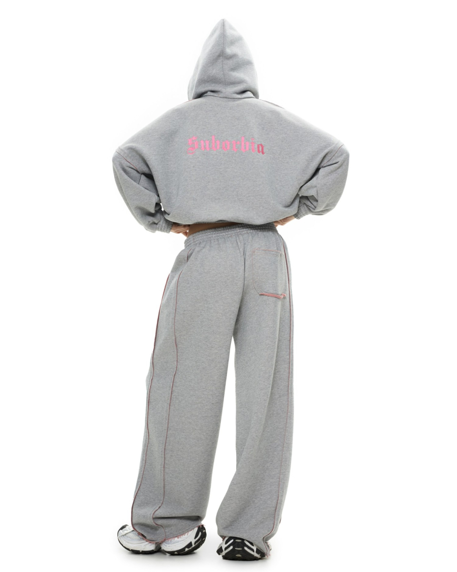 Костюм с палаццо Suborbia, цвет: серый, 005801 купить онлайн