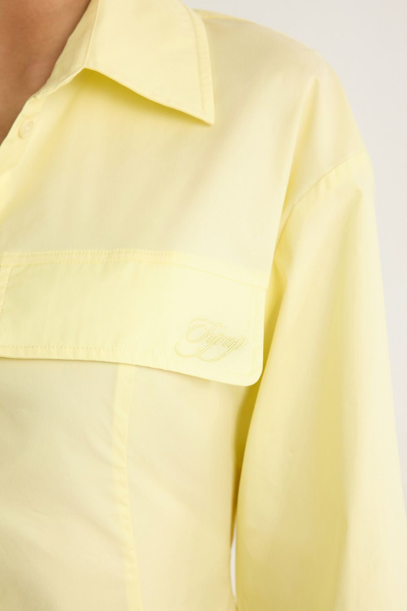 Платье из смесового хлопка TOPTOP, цвет: Желтый, TT.012.18304.200 купить онлайн