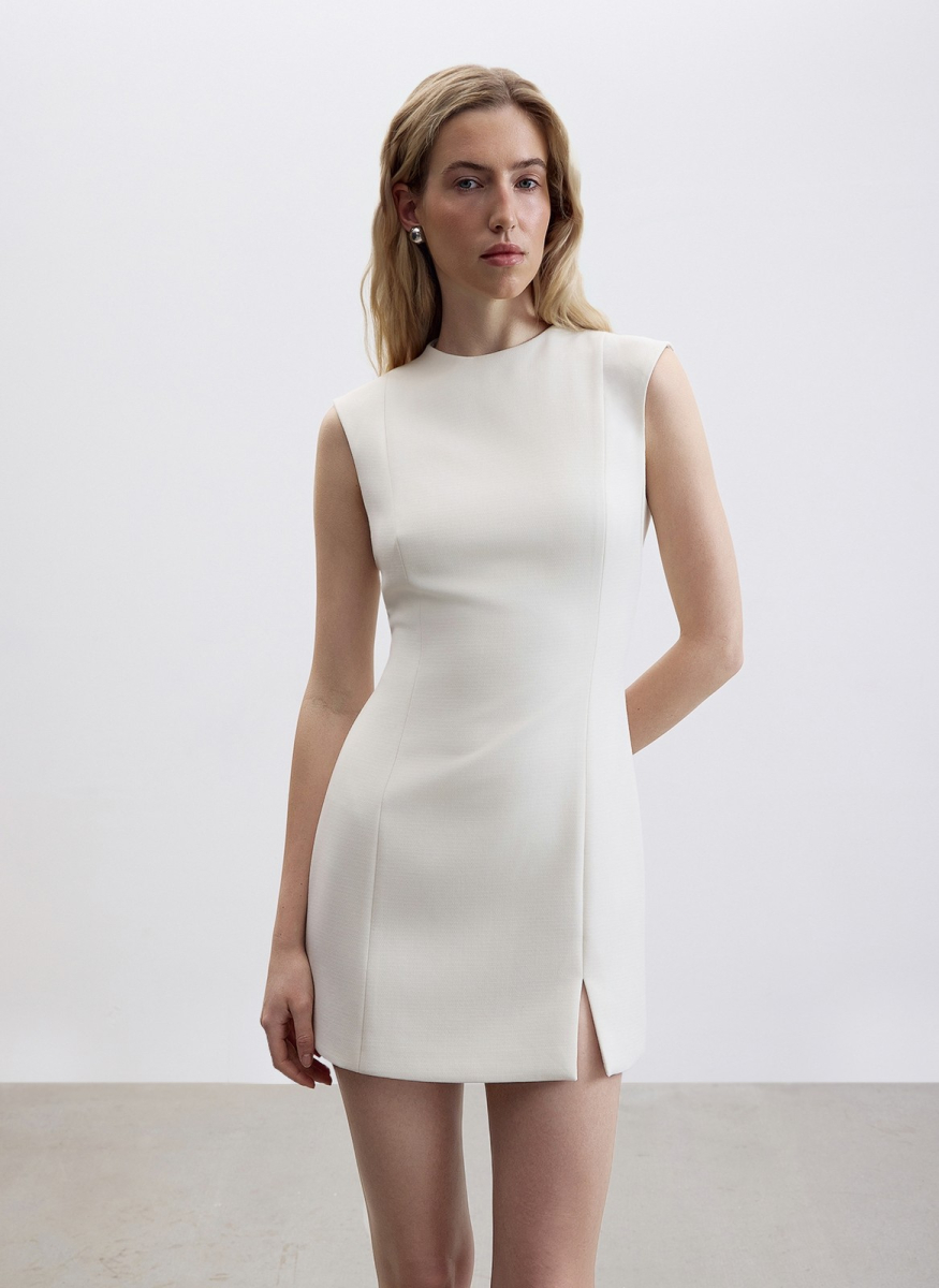 Платье-мини ALL WE NEED, цвет: молочный, 2604W1417-21 купить онлайн