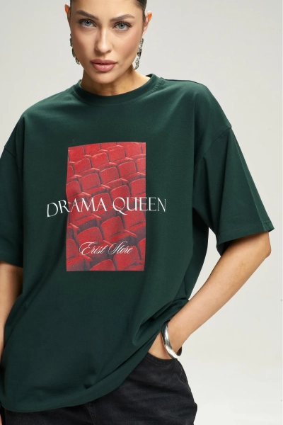 Футболка Dramma Queen Green