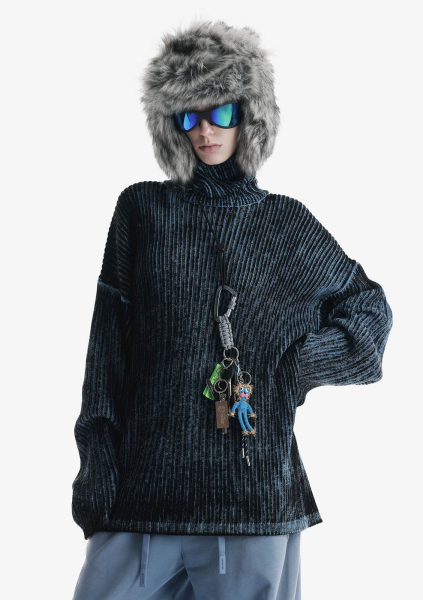 Свитер JAXA KRAKATAU, цвет: винтажно-синий, Su45-613 купить онлайн