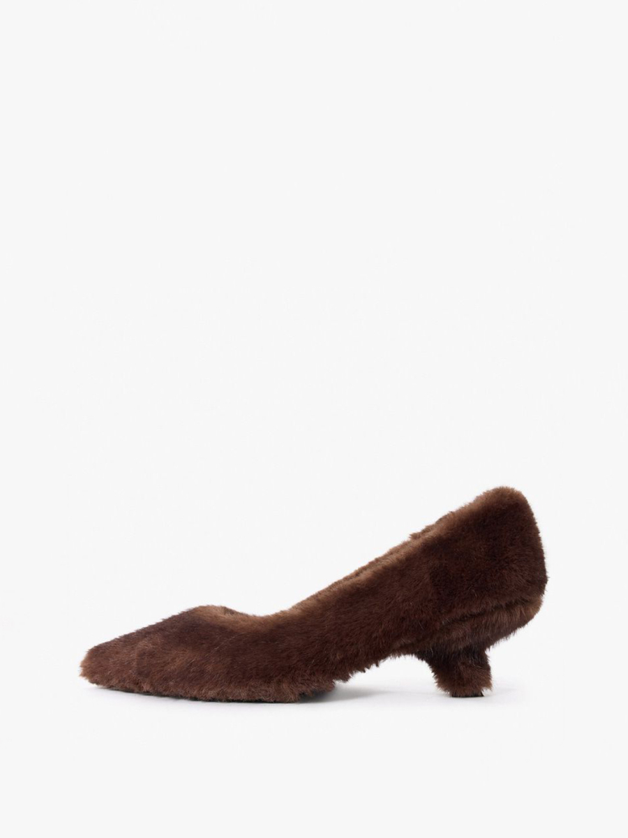 Туфли из экомеха