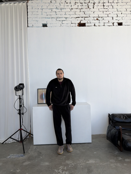 Анорак Велюр мужской GARCHIT, цвет: Черный, GARVelMenBlAn купить онлайн