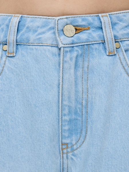 Женские джинсы с манжетами MUTED, цвет: голубой, 904825.WJNS0008_Light-blue купить онлайн