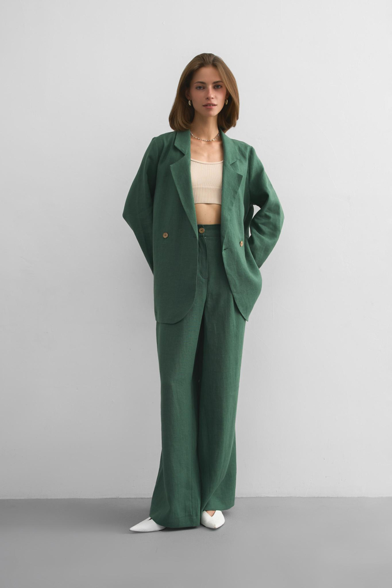 Жакет льняной Emerald