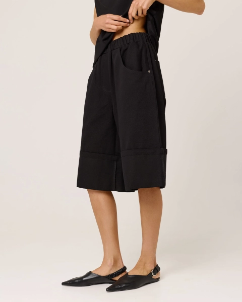 Бермуды деним Anmuse, цвет: Черный, SH24S80.1-BLC купить онлайн