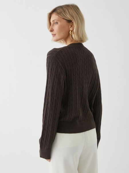 Кардиган Marou, цвет: коричневый, Mar_26021408 купить онлайн