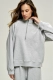 Анорак с кантом Grey Melange Erist store, цвет: серый, НФ-00002837 купить онлайн