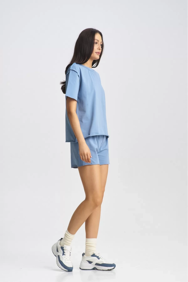 Комплект с шортами Indigo Erist store, цвет: синий НФ-00002287 |новая коллекция купить онлайн