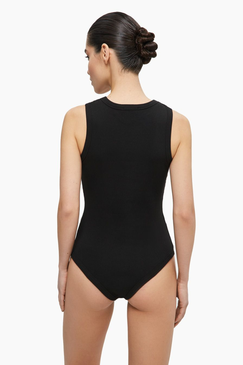 Боди из смесового хлопка TOPTOP, цвет: Черный, TT.023.14951.900 купить онлайн