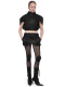 Юбка-баска из денима RUNWAY CAPPAREL.21est, цвет: Черный, CAP.189.231.1 купить онлайн