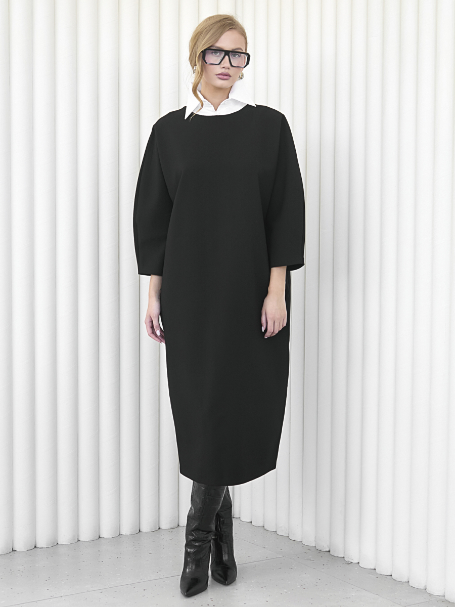 Платье с цельнокроеным рукавом