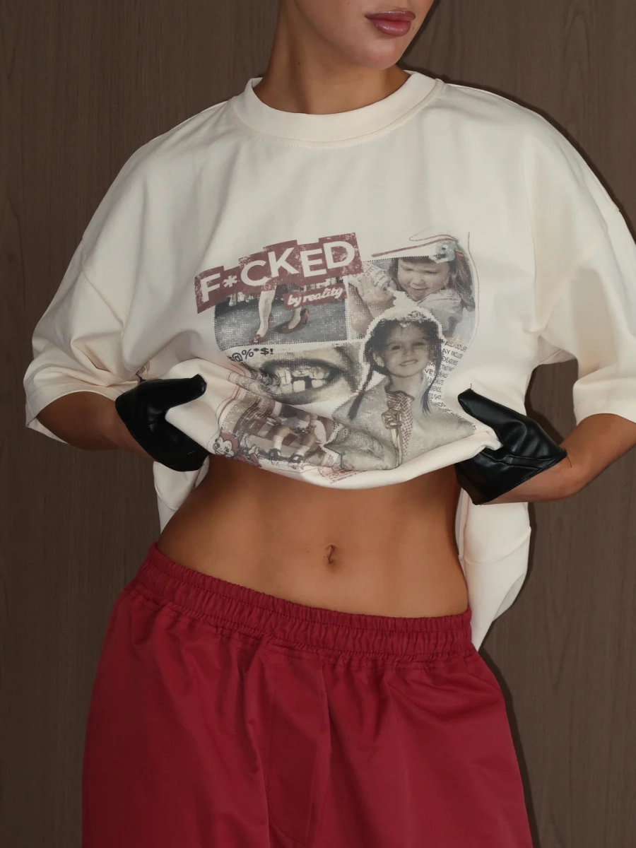 Футболка "Детство" MIARTLAND, цвет: глоу, НФ-00000871 купить онлайн