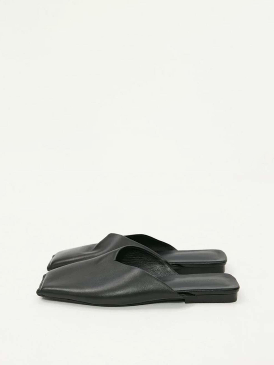 Мюли из кожи