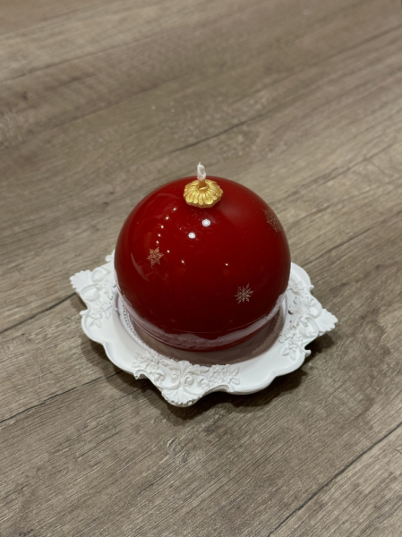 Формовая свеча "Шар"