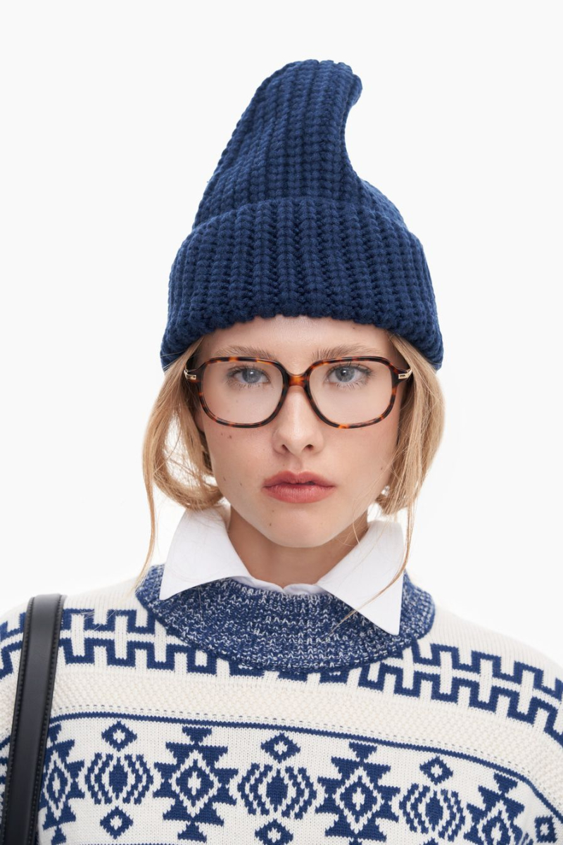 Шапка из смесовой шерсти мериноса