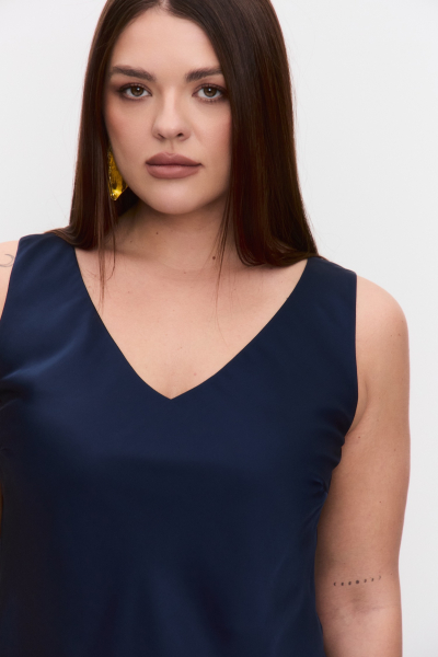 Платье-комбинация на широких бретелях 4forms, цвет: темно-синий, 68043 купить онлайн