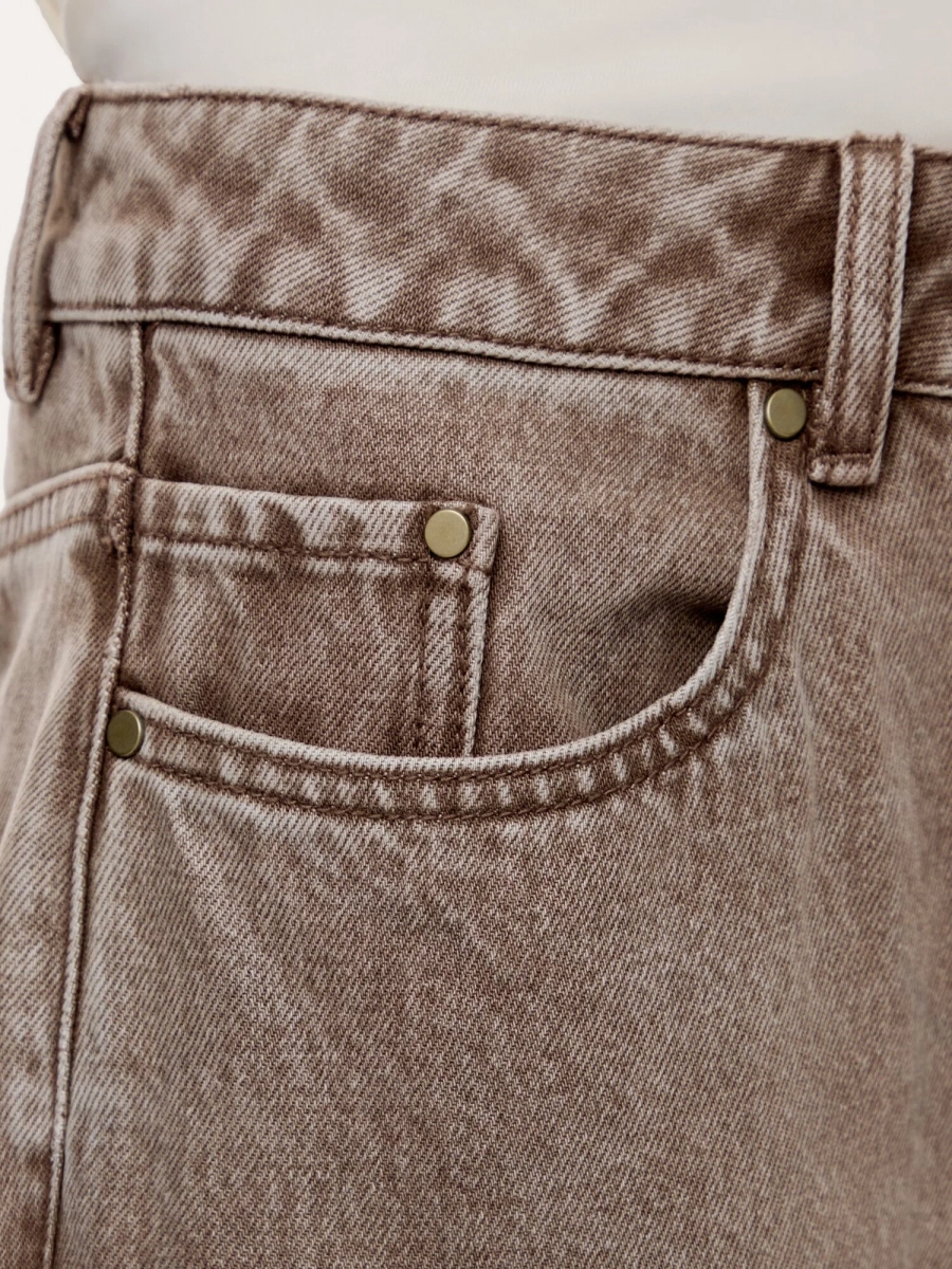 Женские джинсы с манжетами MUTED, цвет: светло-коричневый, 904825.WJNS0008_Light-brown купить онлайн