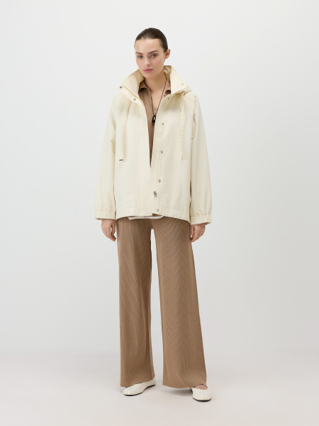 Ветровка с капюшоном Conso, цвет: молочный, SM 260118 - молочный купить онлайн