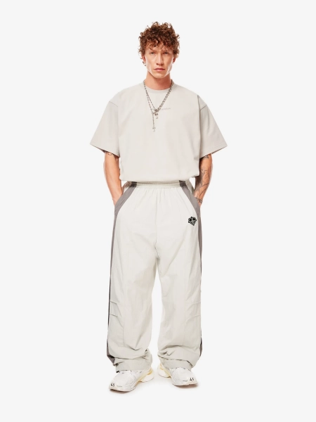 Брюки " chrome heart " p.p.s., цвет: гипсовый,  купить онлайн