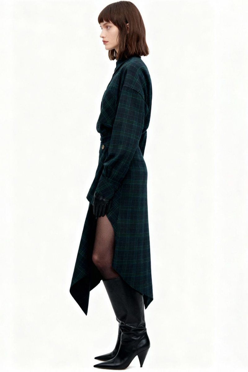 Юбки-миди асимметричного кроя TOPTOP, цвет: синий с принтом, TT.071.18350.621 купить онлайн