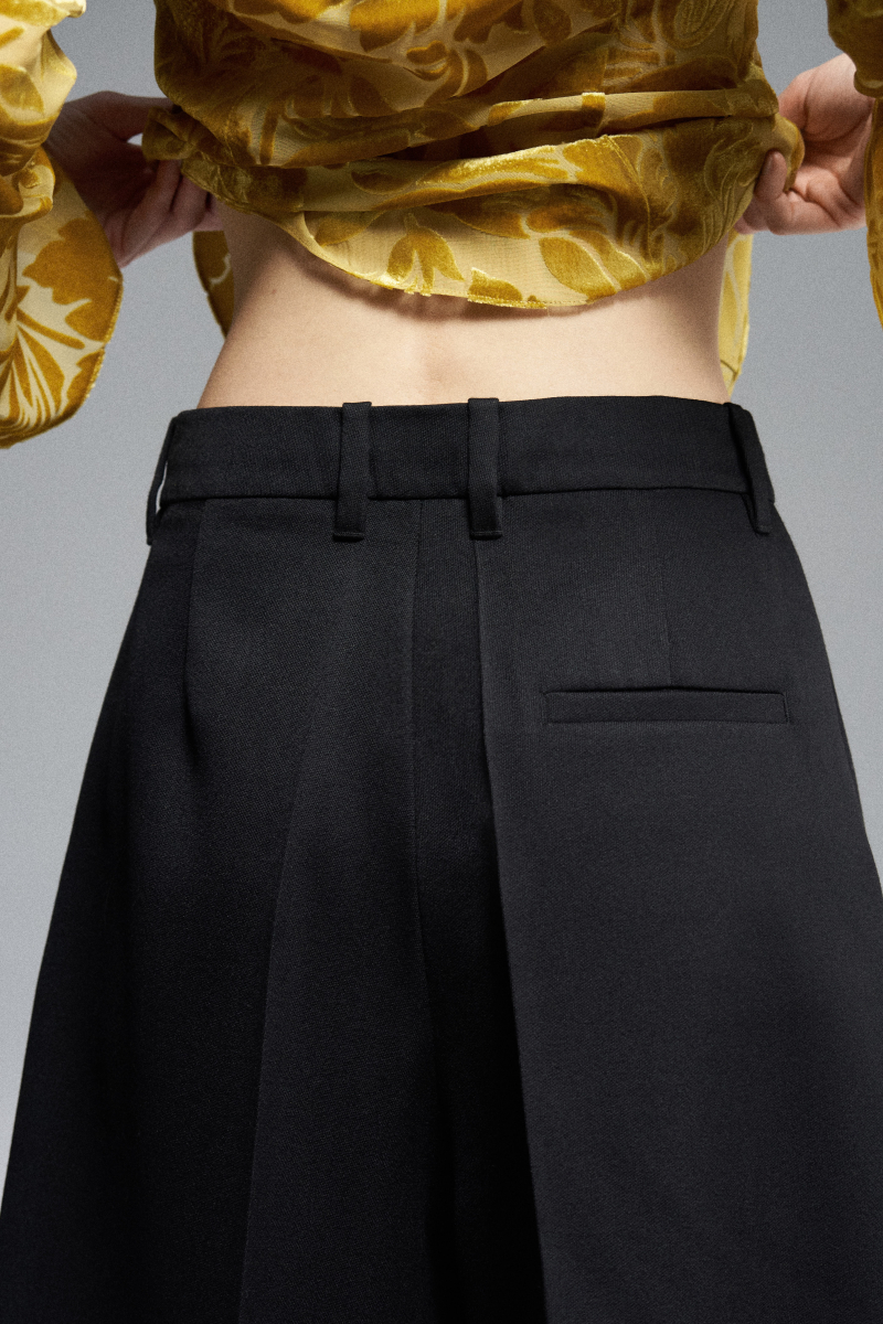 Шорты из костюмной ткани WALK OF SHAME, цвет: Черный,  купить онлайн