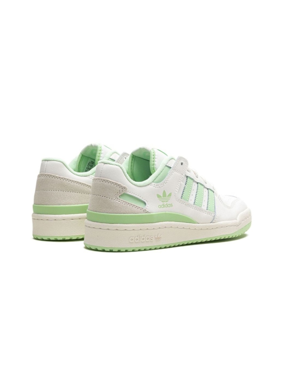 Кроссовки женские Adidas Forum Low CL "White Green Spark" NKDADDYS SNEAKERS, цвет: белый IG1427 купить онлайн