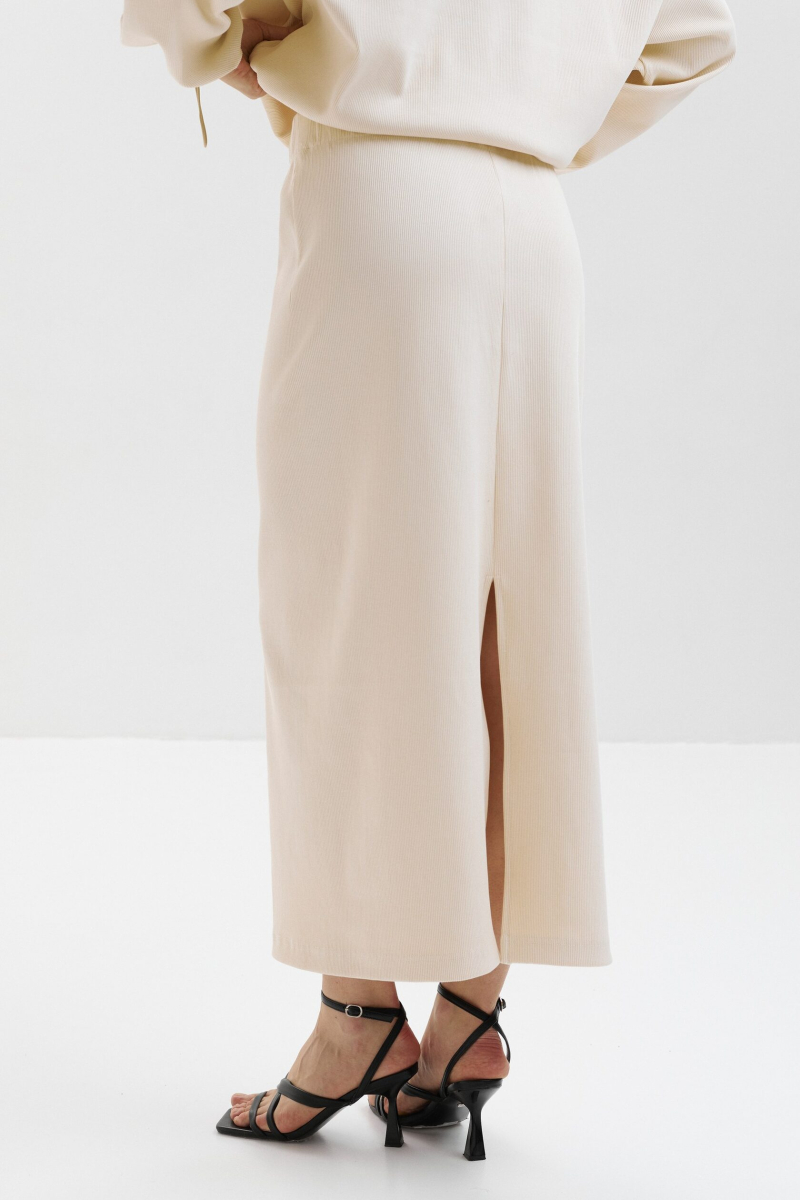 Прямая юбка marte, цвет: бежевый,  купить онлайн