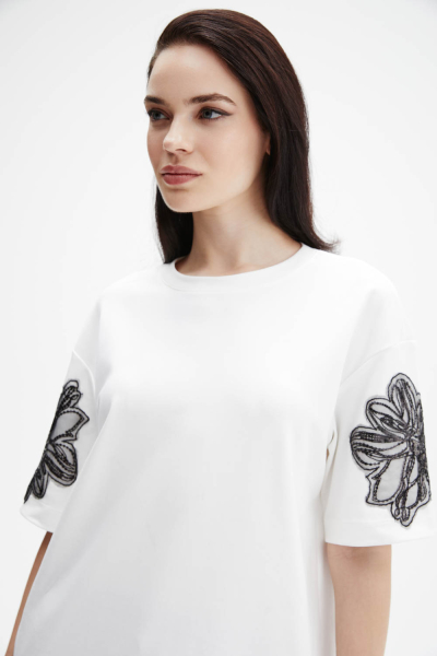 Блузон M.REASON, цвет: молочный, 6.10570.1.T2195.22 NY26 купить онлайн