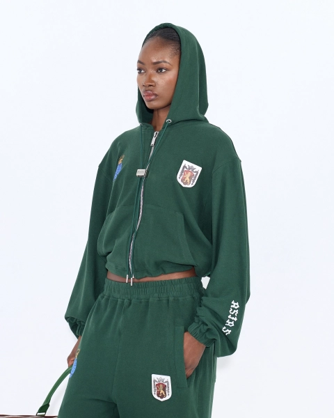 Костюм из мягкого хлопка с гербом ASIA ST 71, цвет: зеленый,  купить онлайн