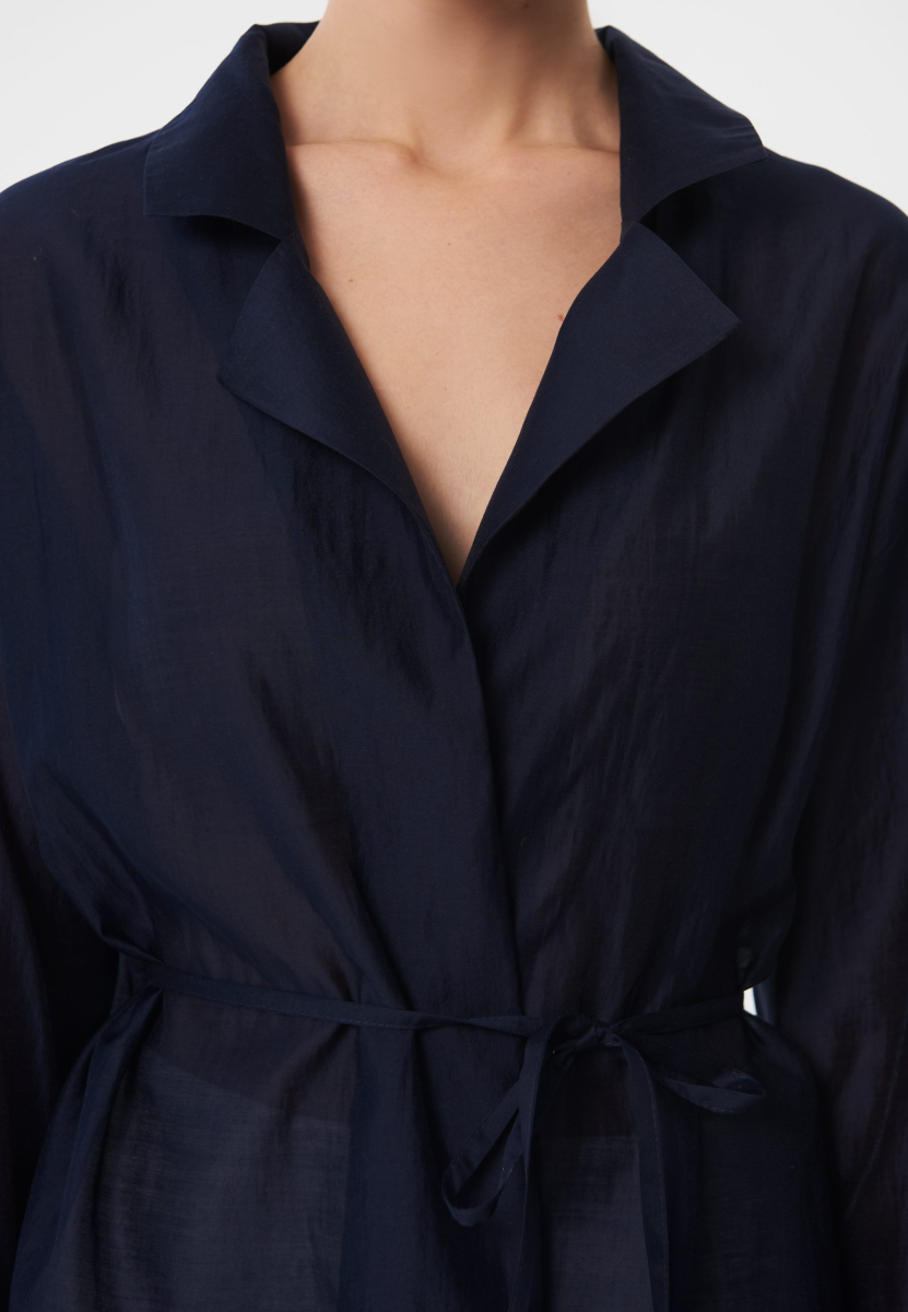 Блуза «Blue nights» CHUBA, цвет: синий,  купить онлайн