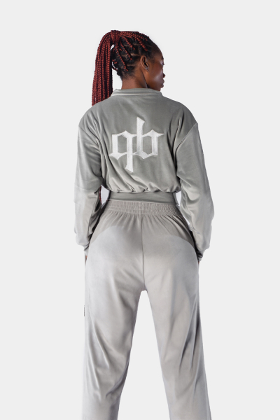 Толстовка Velours qb A QUICK BUCK, цвет: grey,  купить онлайн