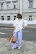 Футболка из хлопка "Мир становится лучше с тобой" INSPIRE, цвет: молочный,  купить онлайн